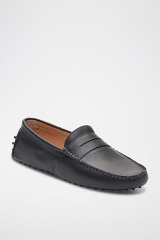 Mocassins en cuir Wales - Bleu