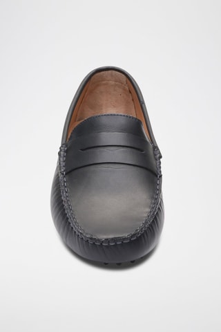 Mocassins en cuir Wales - Bleu