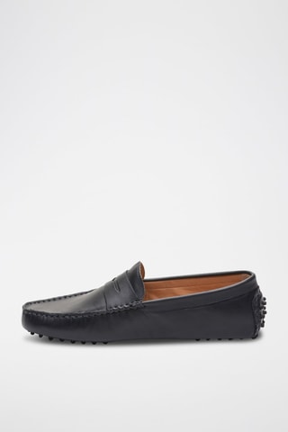 Mocassins en cuir Wales - Bleu