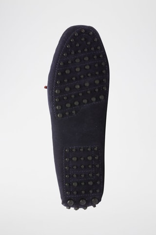 Mocassins en nubuck Kent - Bleu