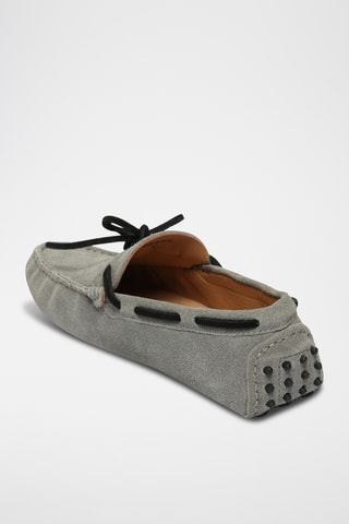 Chaussures bateau en nubuck Quid - Gris