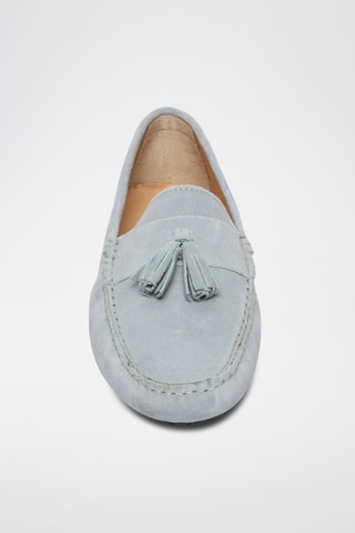 Mocassins en nubuck EARL - Bleu