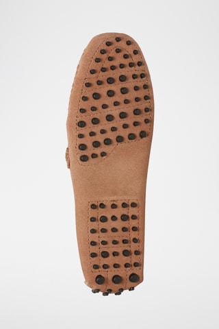 Mocassins en nubuck KURT - Marron
