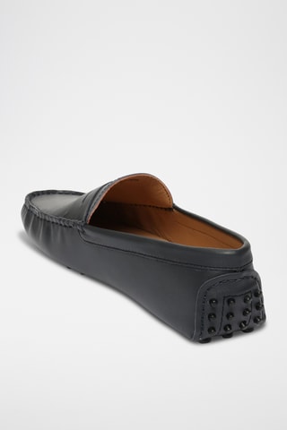 Mocassins en cuir nappa Cole - Bleu