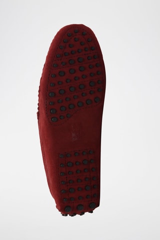 Mocassins en nubuck Wales - Rouge