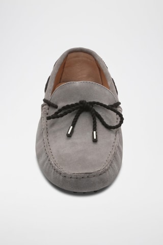 Mocassins en nubuck York - Gris