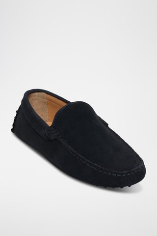 Mocassins en cuir Colin - Bleu