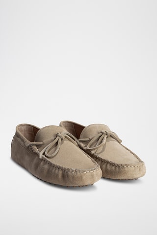 Mocassins en nubuck Duke - Beige