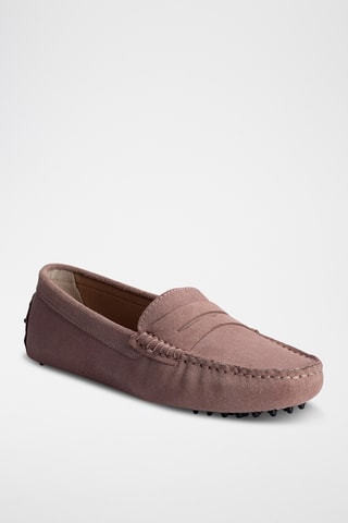 Mocassins en nubuck Deira - Rose