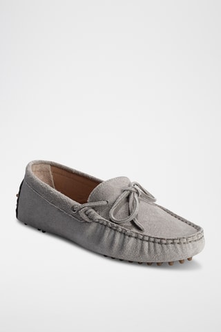 Mocassins en nubuck Newton - Gris