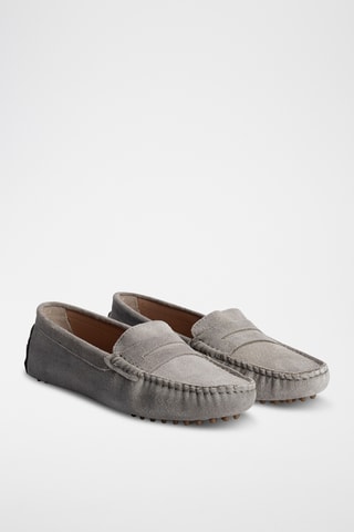 Mocassins en nubuck Deira - Gris