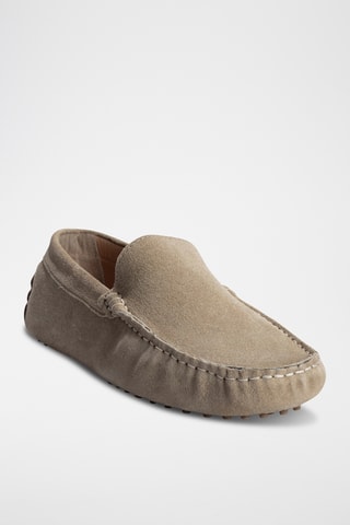Mocassins en nubuck Lenny - Beige