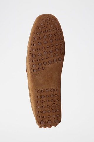 Mocassins en nubuck - Marron