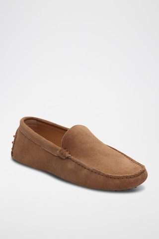 Mocassins en nubuck Cambridge - Marron
