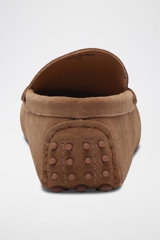 Mocassins en nubuck Cambridge - Marron