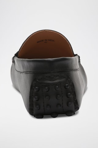 Mocassins en cuir nappa Cole - Noir