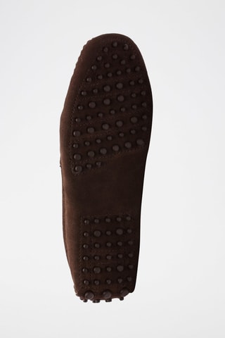 Mocassins en nubuck Cole - Marron