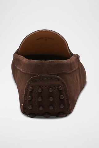 Mocassins en nubuck Cole - Marron
