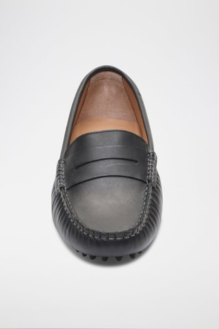 Mocassins en cuir Deira - Bleu