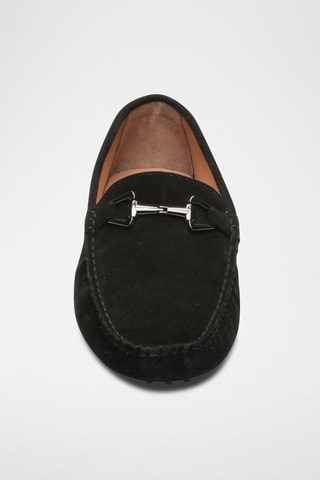 Mocassins en nubuck Ernest - Noir