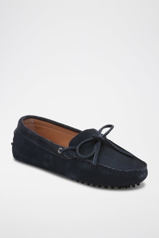 Mocassins en nubuck Kate - Bleu