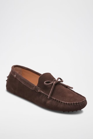 Mocassins en nubuck Fabian - Marron
