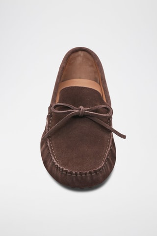 Mocassins en nubuck Fabian - Marron