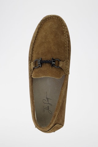 Mocassins en nubuck - Marron