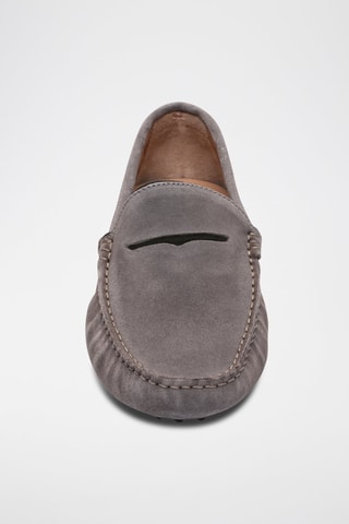 Mocassins en nubuck Lodrick - Gris