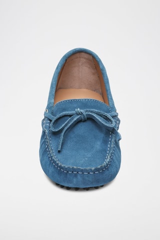 Mocassins en nubuck Kate - Bleu