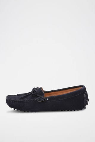 Mocassins en nubuck Kate - Bleu