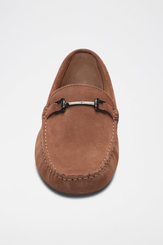 Mocassins en nubuck Harold - Marron
