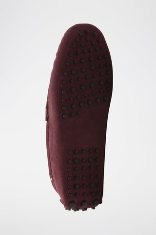 Mocassins en nubuck Fabian - Violet