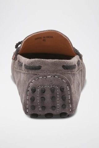 Mocassins en nubuck York - Gris