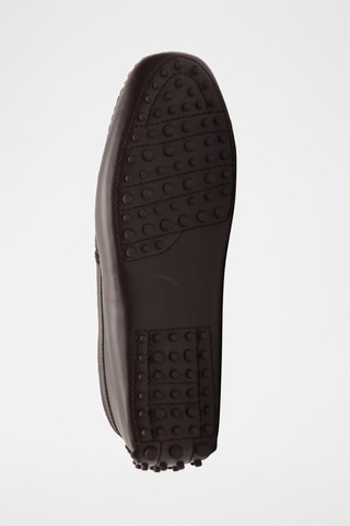 Mocassins en cuir nappa Cole - Marron