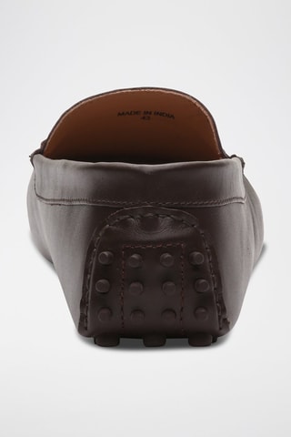 Mocassins en cuir nappa Cole - Marron