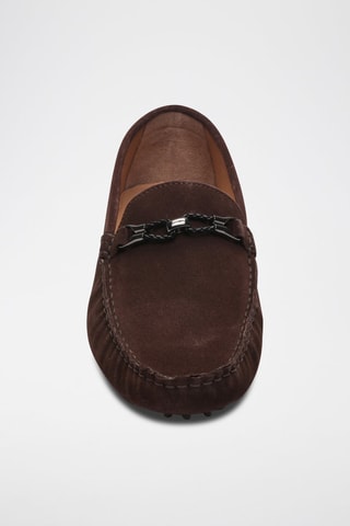 Mocassins en nubuck Jace - Marron