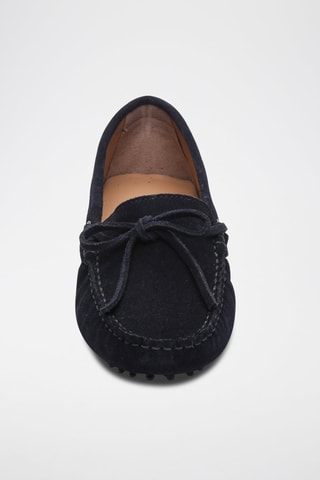 Mocassins en nubuck Newton - Bleu