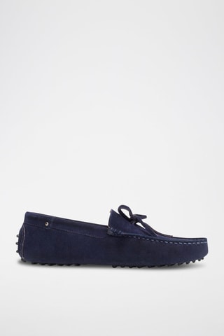 Mocassins en nubuck Andy - Bleu