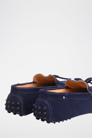 Mocassins en nubuck Andy - Bleu