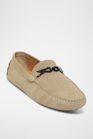 Mocassins en cuir Jace - Beige