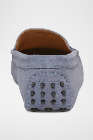 Mocassins en nubuck Cliff - Bleu
