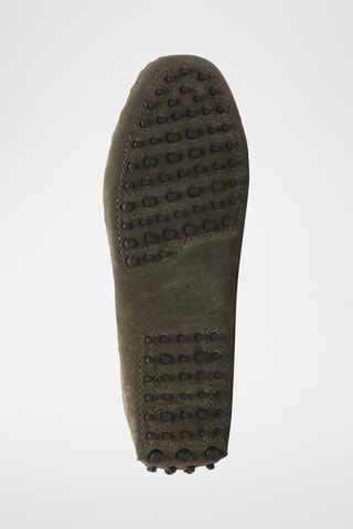 Mocassins en nubuck Duke - Vert