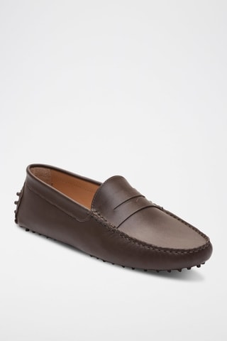 Mocassins en cuir Wales - Marron