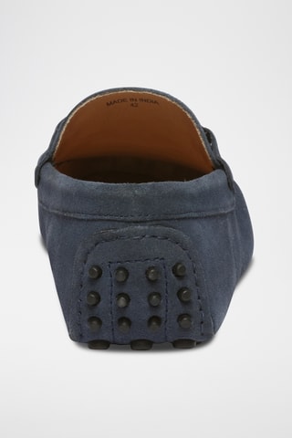 Mocassins en nubuck Felix - Bleu