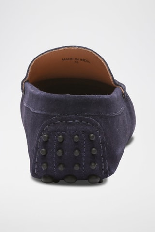 Mocassins en nubuck Cambridge - Bleu