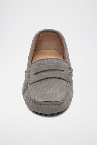 Mocassins en nubuck Thandie - Gris
