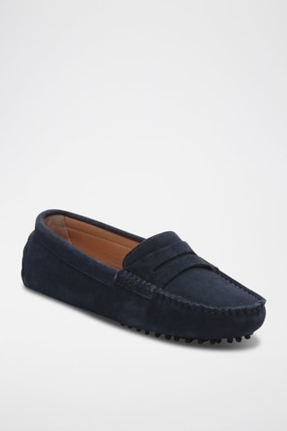 Mocassins en nubuck Deira - Bleu