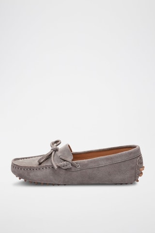 Mocassins en nubuck Kate - Gris