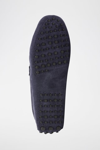 Mocassins en nubuck Kurt - Bleu